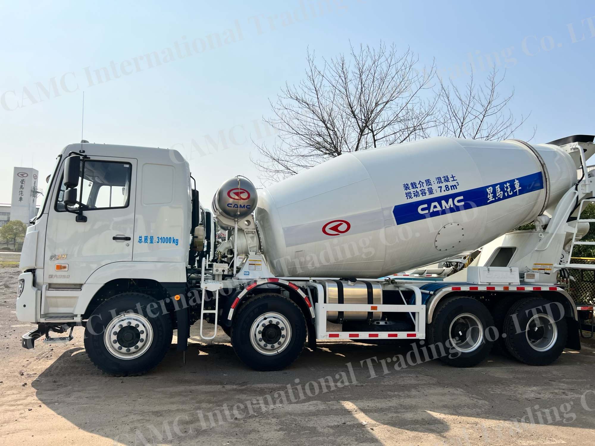 公路自混凝土混凝土搅拌车