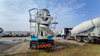 CNG 10 立方米乡村道路混凝土搅拌车